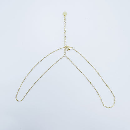 S925 Sterling Silver Layered Beaded Bracelet – 14K Gold-Plated