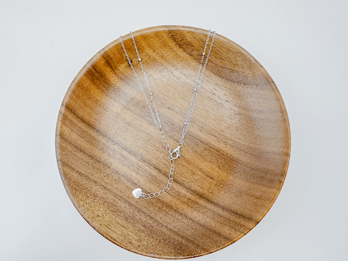 S925 Sterling Silver Layered Beaded Bracelet