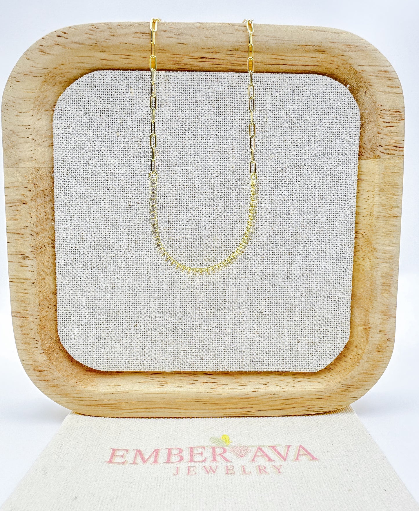 S925 Sterling Silver Bracelet with 3A Zirconia – 14K Gold-Plated