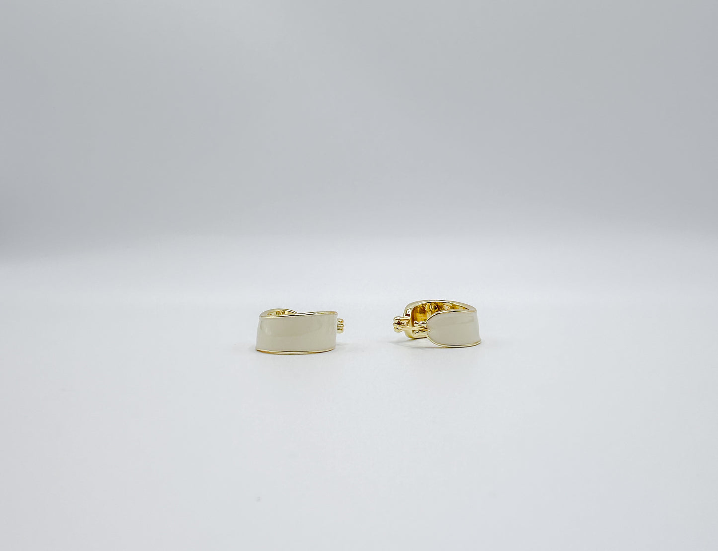 Irregular Hoop Earrings 18K Gold-Plated