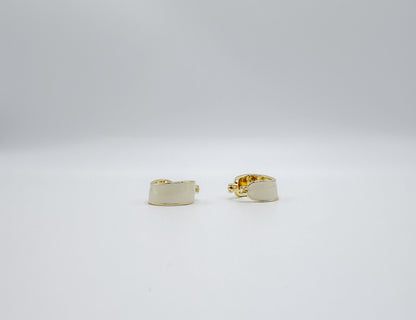 Irregular Hoop Earrings 18K Gold-Plated