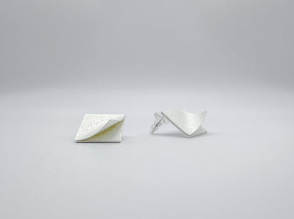 Matte Square Stud Earrings